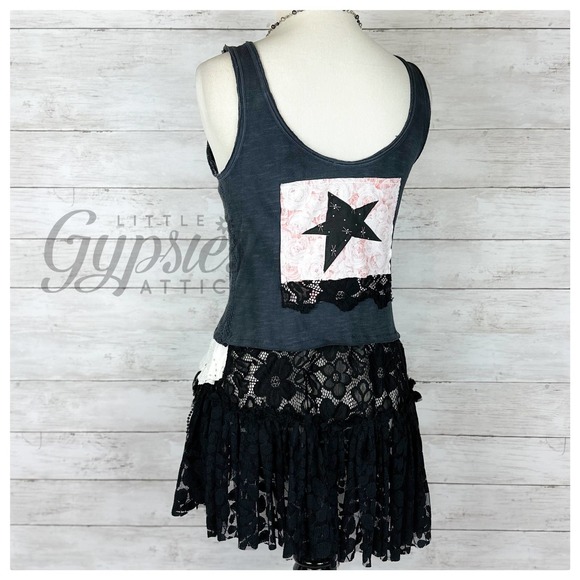 80's Grunge Fairy Tunic Top - Picture 6 of 13